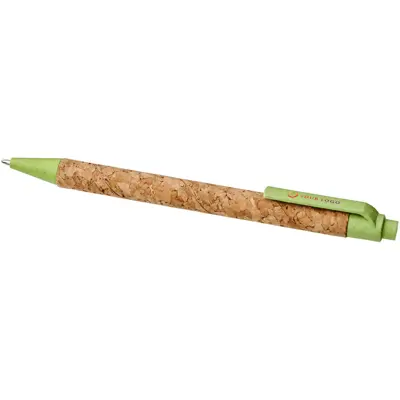 Midar Cork And Wheat Straw Ballpoint Pen