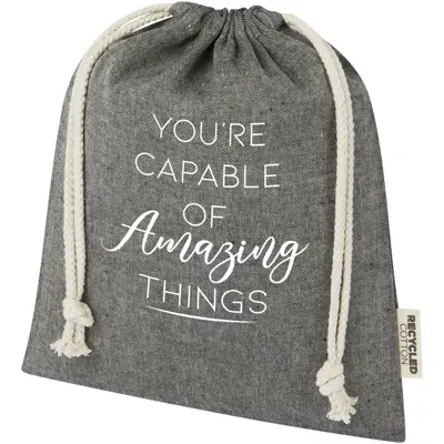 Pheebs 150 g/m² GRS Recycled Cotton Gift Bag Medium 1.5L