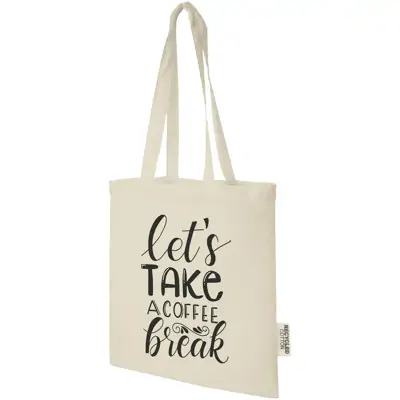 Madras 140 G/M2 Recycled Cotton Tote Bag 7L