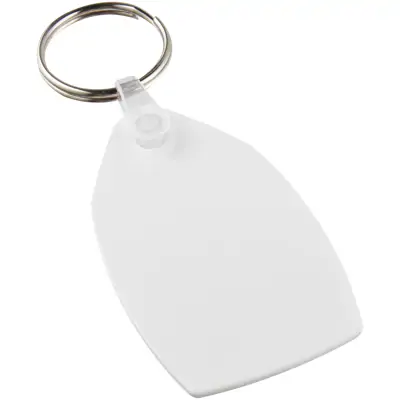 Tait Rectangular-Shaped Recycled Keychain
