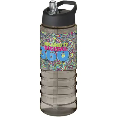 H2O Treble 750 Ml Spout Lid Sport Bottle