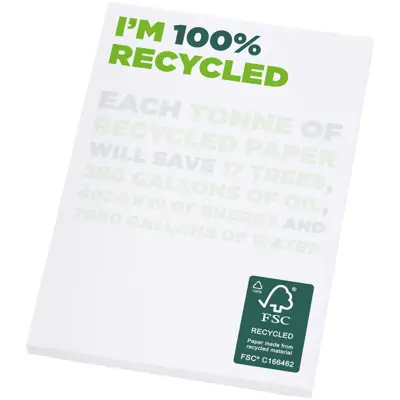 Desk-Mate® A7 Recycled Notepad 100 Pages