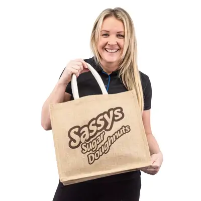 Natural Jute Bag For Life