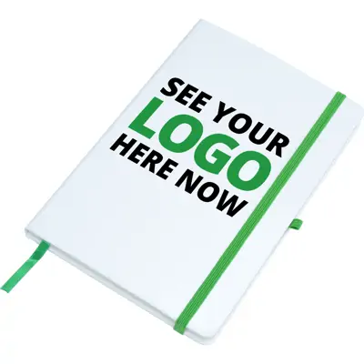 A5 White Lined Notebook