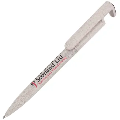 Eco Phone Stand Wheat Ballpen