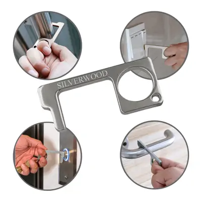 Metal Hygiene Utility Keyrings