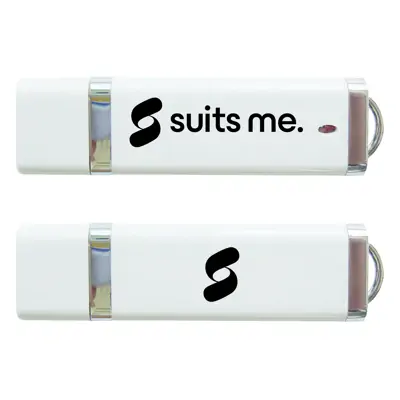 Printed USB Memory Stick - Front & Back Print
