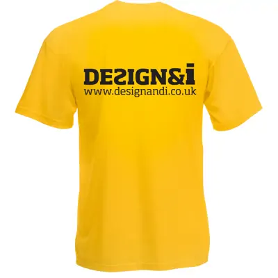 Value T-Shirt - Back Print Only