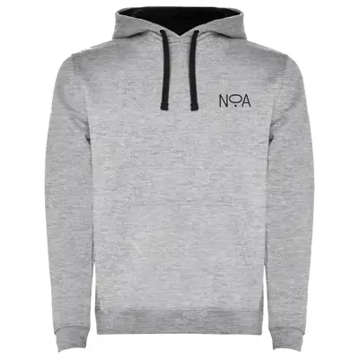 Marl Grey - Solid black